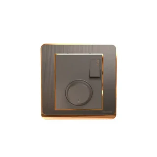 Fan Speed Regulator With Switch (Crown Series) Walton Gang Switch