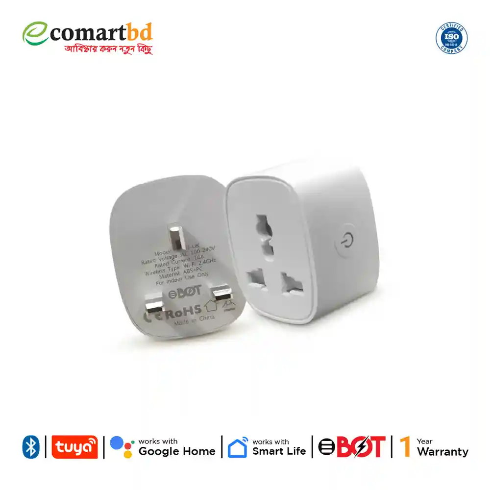 Wi-Fi Smart Plug UK/16A
