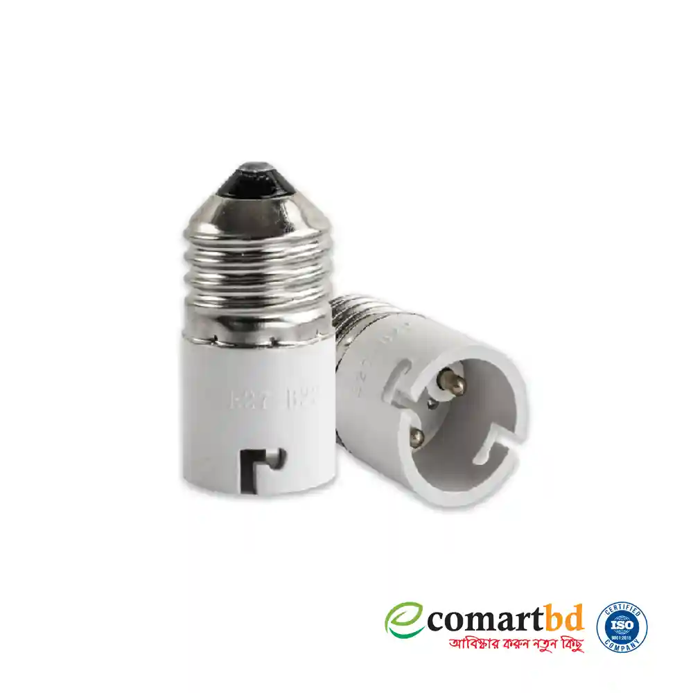1 Pcs (Patch to Pin) Lamp Holder Converter Adapter (Lamp Holder)