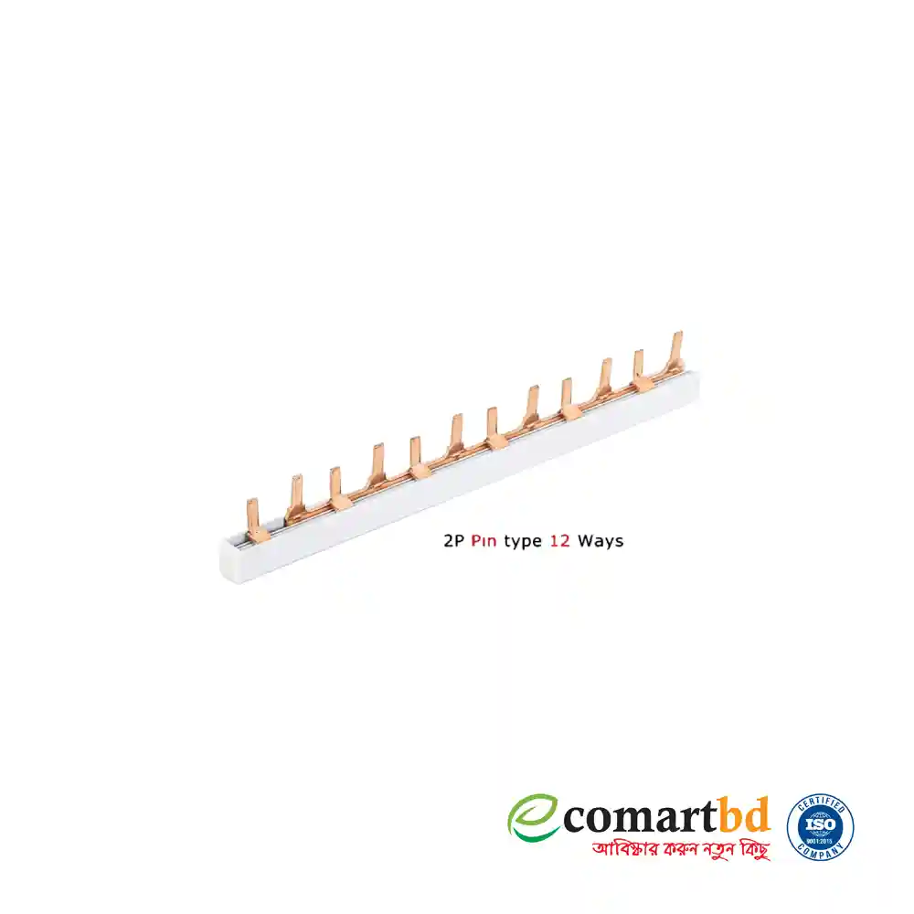 Copper Busbar Connector for Distribution Box Pin Type Double pole