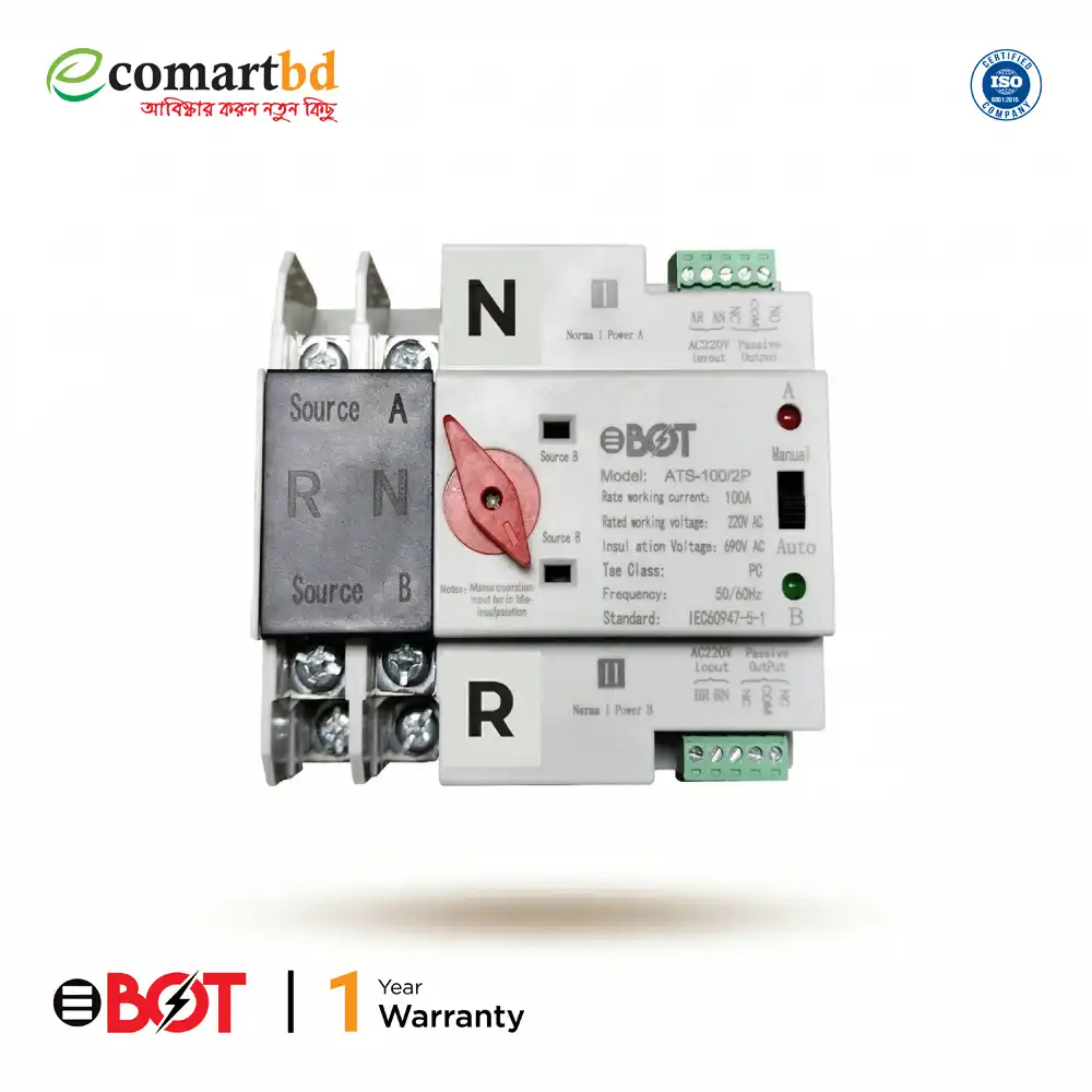 Automatic Transfer Switch/ATS-100A (Auto change over switch)