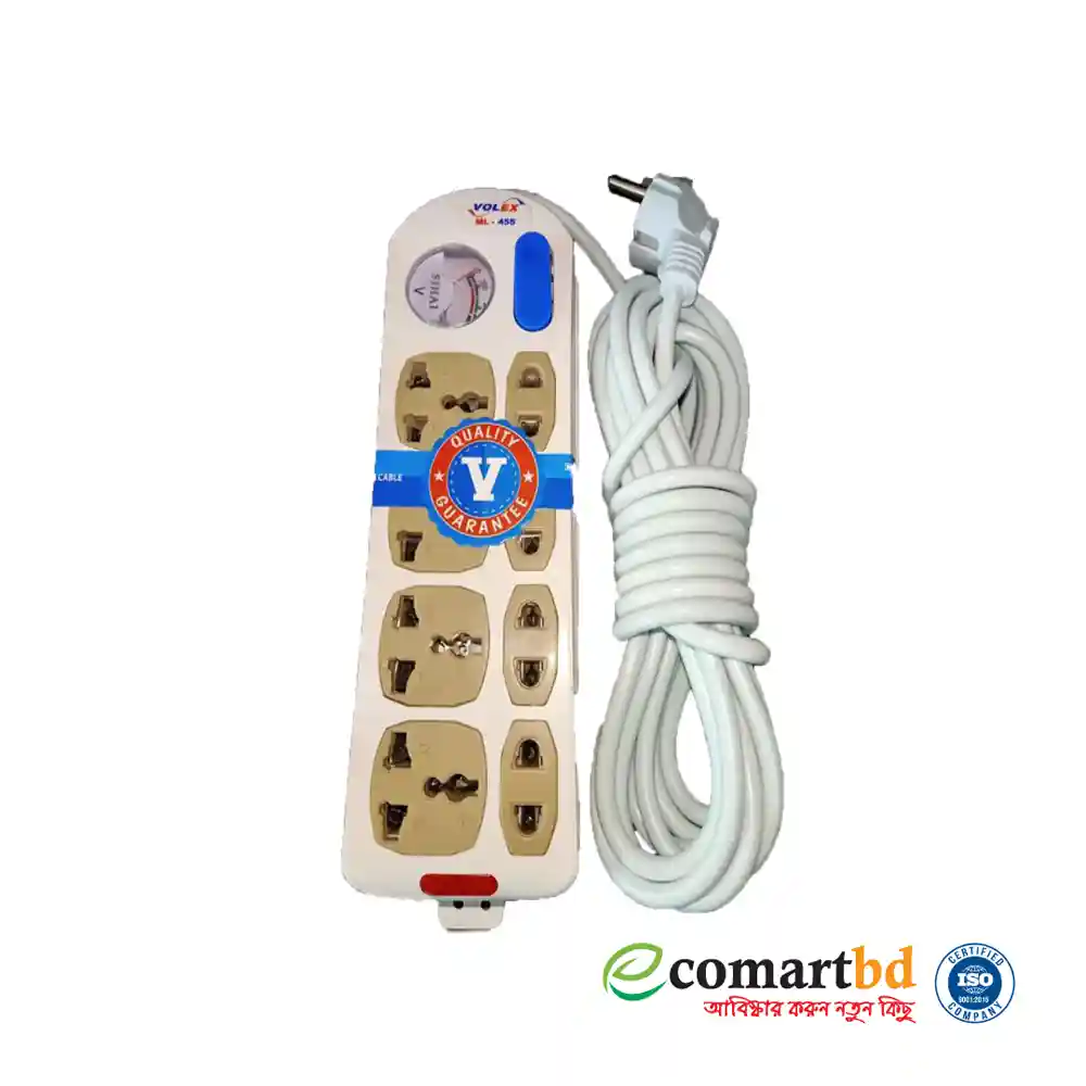 Volex ML-455 multiplug 3M