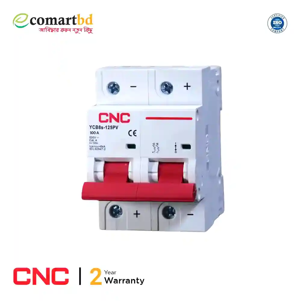 CNC DC MCB Circuit Breaker MCB (DC Circuit Breaker)-100A