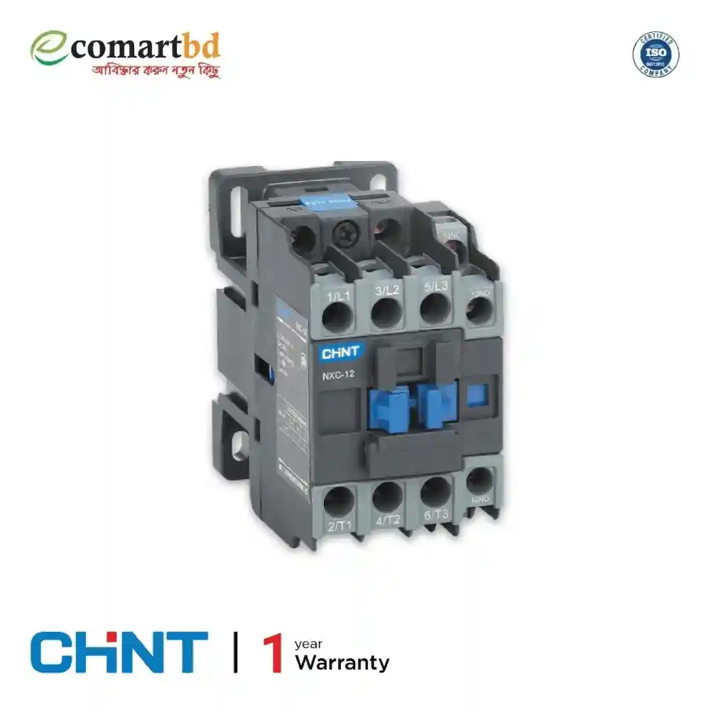 Chint NXC-12 Amp Magnetic Contactors Switch (ম্যাগনেটিক কনটাক্ট সুইচ)
