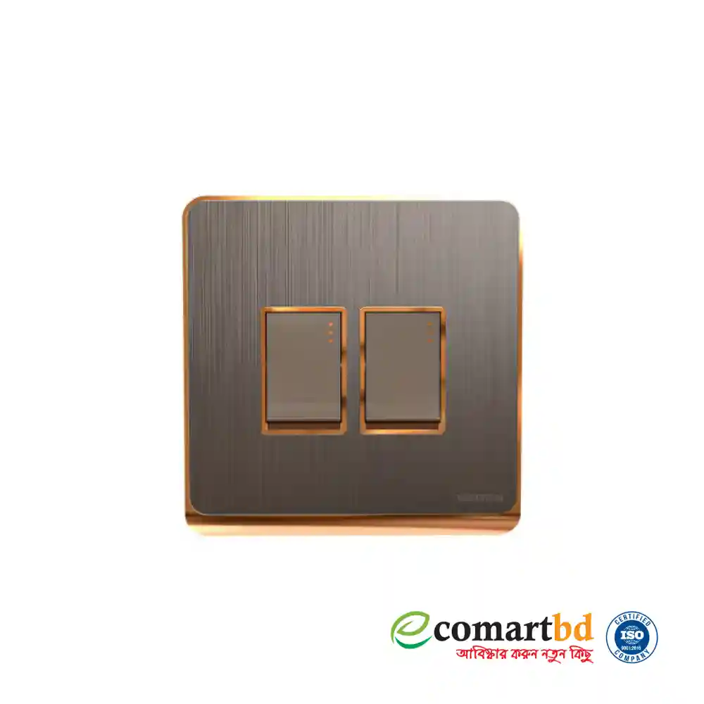 2 Gang Switch (Crown Series) Walton Gang Switch