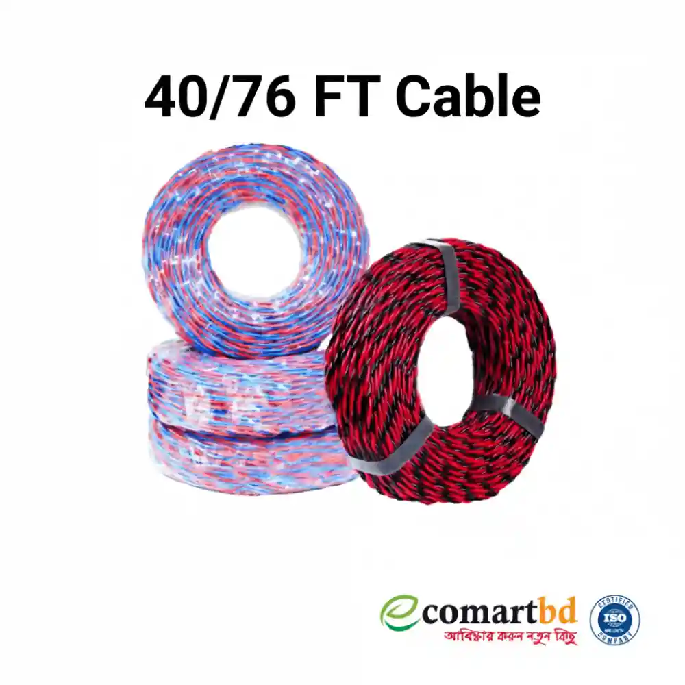 40/76 FT Electrical Cable 1 Coil (Mixed Copper)