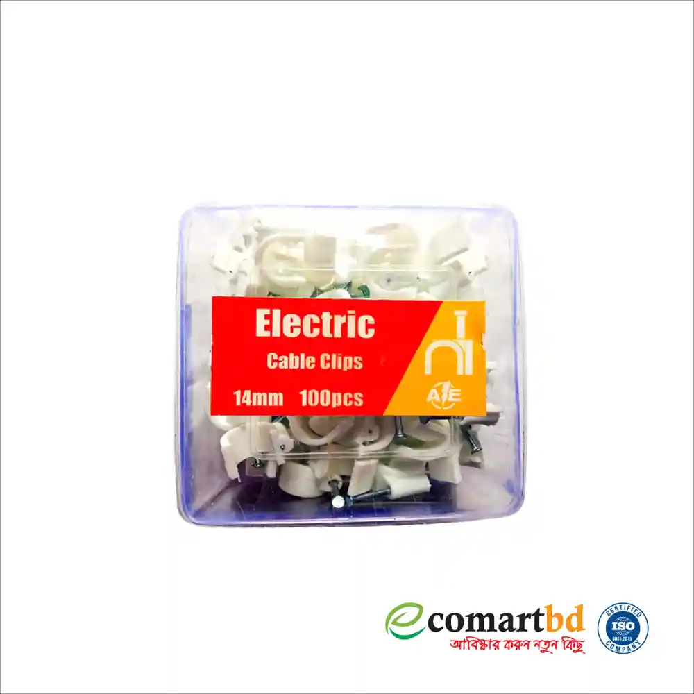 Electric Cable clip 14 MM (Cable clip)
